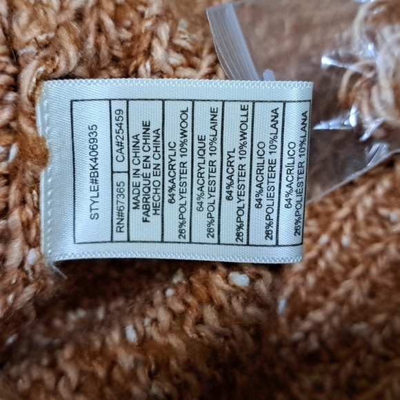 BB DAKOTA STEVE MADDEN knit cardigan button front wool blend sweater coastal SM - Picture 7 of 8